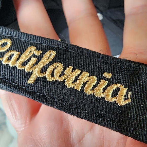 Robin Ruth California Ball Cap Palm Trees Adjustable Black Sunset NWOT - Picture 11 of 13